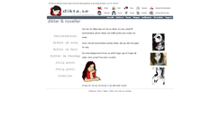 Desktop Screenshot of dikta.se